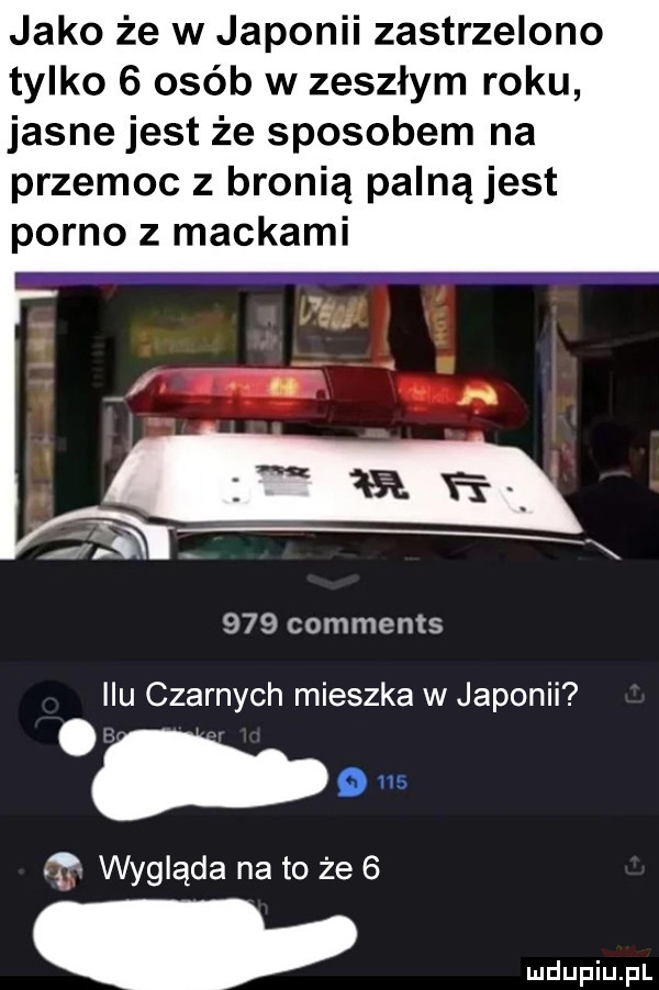 jako że w japonii zastrzelono tylko   ojeb w zeszłym roku jasne jest że sposobem na przemoc z bronią palną jest porno z mackami     comments idu czarnych mieszka w japonii   wygląda na to że