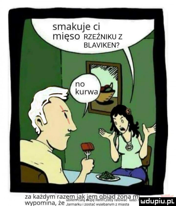 smakuje ci mięso rzepniku z blaviken z