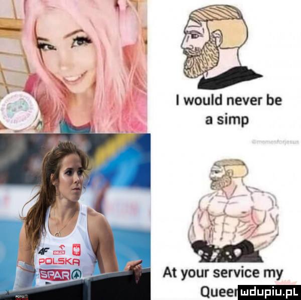 i would neper be a siąp at your sernice my queer