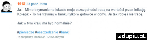 ukaz izmu ja jamo vz mvama na muce mme oszczednośm lraca na venosa przez nnacie kolega to me iuyma w banku maa w gumowce w domu ja tak ramę me abe jak w mu we ma byc normalce pieniadze oszczedzanie ﬁ bank ludup p