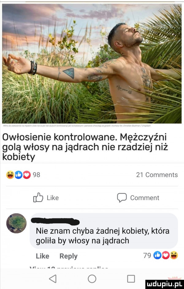 owłosienie kontrolowane. mężczyźni golą włosy na jądrach nie rzadziej niż kobiety ii       comments ó like c comment nie znam chyba żadnej kobiety która goliła by włosy na jądrach like repry     a gad