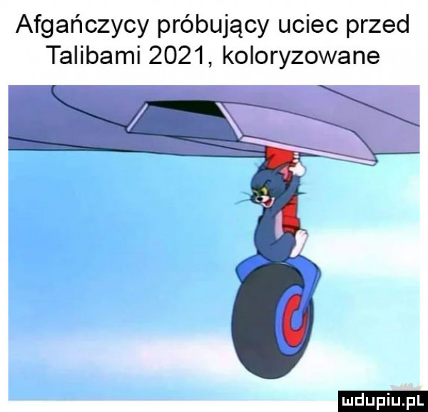 afgańczycy próbujący uciec przed talibami      koloryzowane ludu iu. l