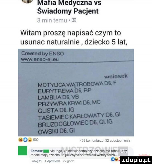 w iylafla medyczna vs swiadomy pacjent   mln emu e witam proszę napisać czym to usunac naturalnie dziecko   lat.     as knmemarze    uduslępmema. tomm me nago. za m  macam ay admo m min czy mm. mią uzmckn lo juz chyba spmwl dla wamp arm mw adm    m oi ludupi