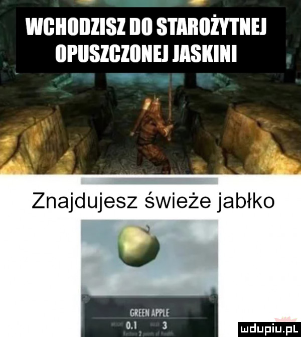 wgiiiiiizisi ibl stailllżytiiei opiisigiiiiiei iaskiiii znajdujesz świeże jabłko   ham oj