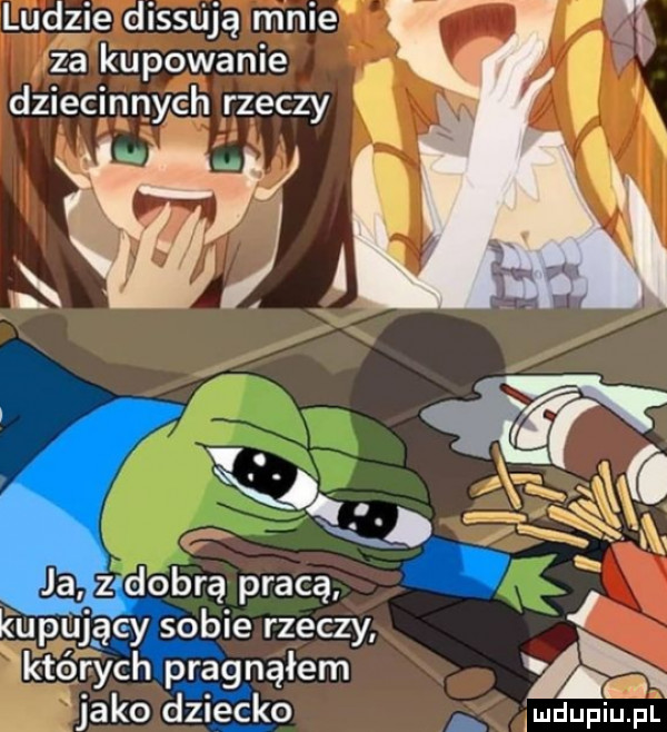 ludzie dissują mnie za kupowanie dziecinnych rzeczy kupujacy sobie rzeczy których pragnąłem h jako dziecko