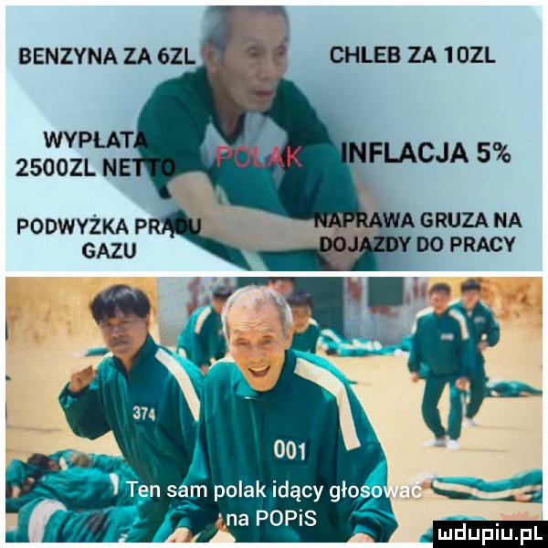 benzyna za   l chleb za iuzl wyplat zsoozl n flacha   podwyżka p wa gruza na gazu a uo pracy