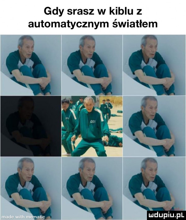 w kiblu   gdy srasz automatycznym światłem