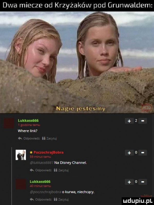 dwa miecze  d krzyżaków pod grunwaldem wier link n o na disney ﬂannel o n o kurwa niemzązy