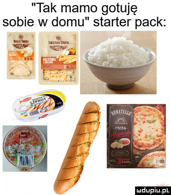 tak mamo gotuję sobie w domu starter peck w ﬁgs mm mwmw av    m ludu iu. l