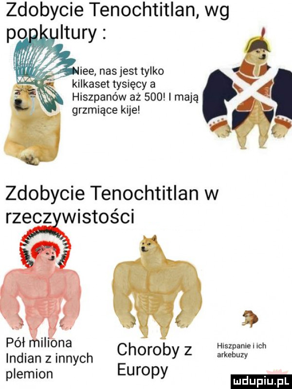 zdobycie tenochtitlan wg itury ll ice nas jest tylko kilkaset tysięcy a hiszpanów aż     mają grzmiące kije zdobycie tenochtitlan w rzecz wistos ci pół illona hiszpaniench lndianzinnych chorobyz arkebuzy plemion europy