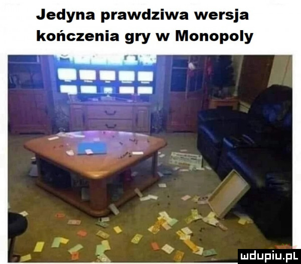jedyna prawdziwa wersja kończenia gry w monopoly