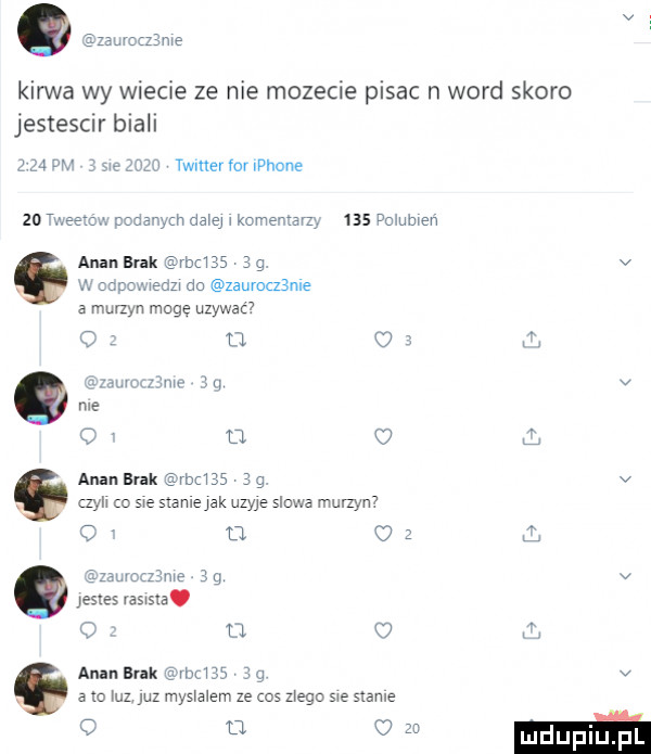 o mcczsme kurwa wy wiecie ze nie mozecie pisac n word skoro jestescir biali. ma    vauerforvphone danych dam koment     pommen anan brak rbdłs    v m. ccpcwedzw do zaurcczime a murzyn moge ubywać  c       o. u o anan brak rbdłś sg v mm o swe stamejak uzyje slawa mucyn  q   u    l o zawzzsme    v jesies    .   tal o. anan brak amass zg a m wuuuz myswalem ze cos nago swe sianie c o