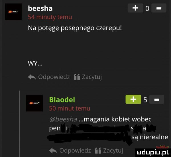 beesha     m nutytemu na potęgę posępnego czerepu a odpowmi ii zmiyuu blaodel.      mrnul temu bies m migania kobiet wobec pen i   a są nierealne  x dpuwwd ii www mdupińljnl