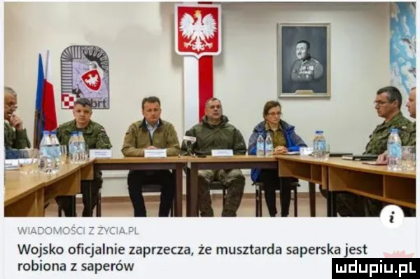 wojsko oﬁcjalnie zaprzecza. że musztarda saperska jest robiona z saperów mdupi