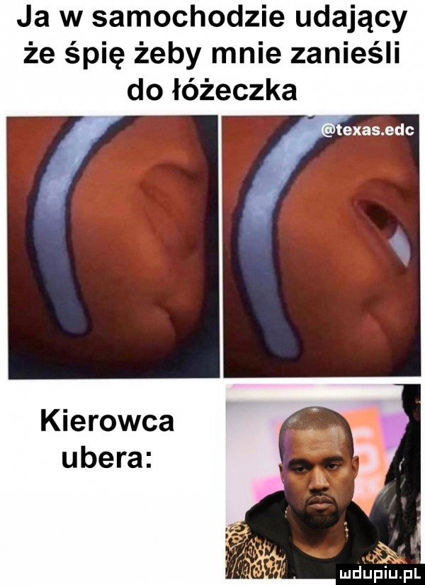 ja w samochodzie udający że śpię żeby mnie zanieśli do łóżeczka kierowca umera xxx