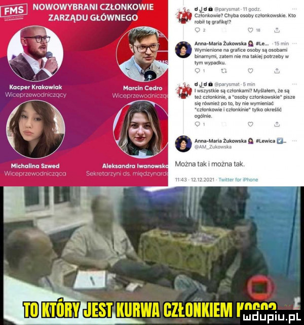 nowowvbrani członkowie zarządu główn ego karp i kmlmwlnk wmummmuw mlchullnu sun d w cl ku f