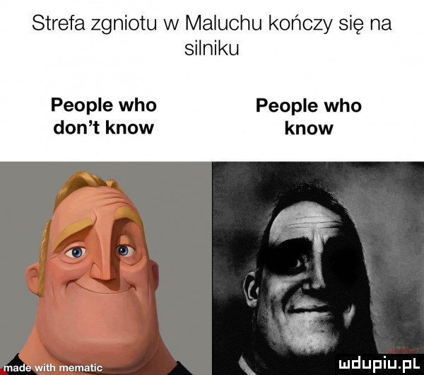 strefa zgniotu w maluchu kończy się na silniku people who people who don t know know made with memanc mduplu pl