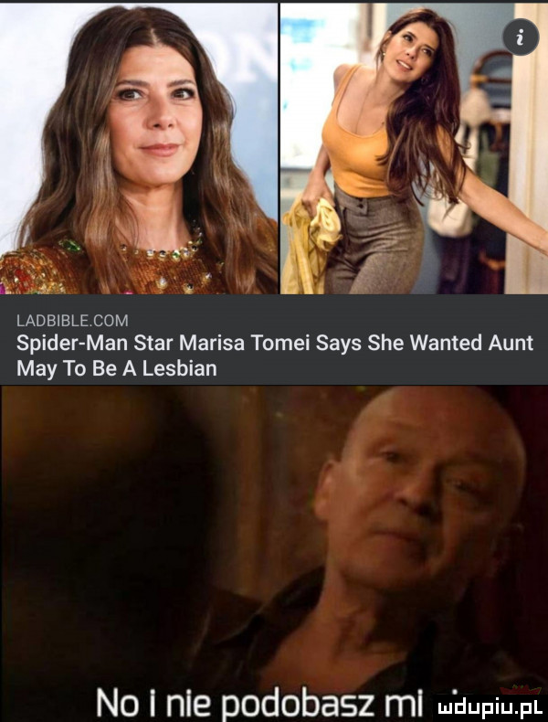 ladbiele com spider man star morisa tomki saks sie wanted aunt may to be a lesbian no i nie podobasz ml midupiupl