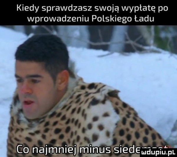 kiedy sprawdzasz swoją wypłatę po wprowadzeniu polskiego ładu co najmniej m irlus siedegajftuffl