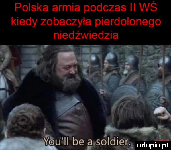 polska armia podczas ii ws kiedy zobaczyła pierdolonego niedźwiedzia