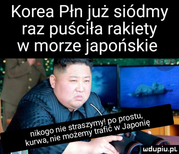 korea pan już siódmy raz puściła rakiety w morze japońskie v. abakankami news