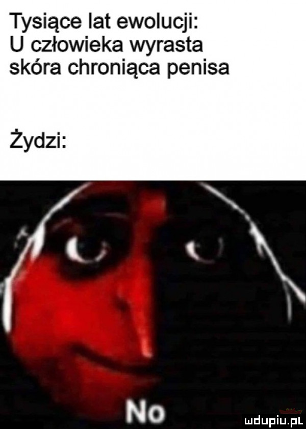 tysiące lat ewolucji u człowieka wyrasta skóra chroniąca penisa żydzi no