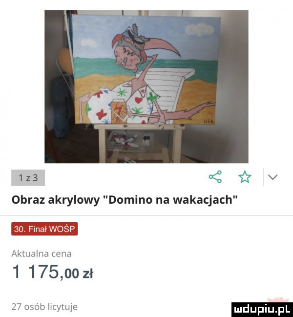 obraz akrylowy domino na wakacjach aktualna cena           zł    osób me lub