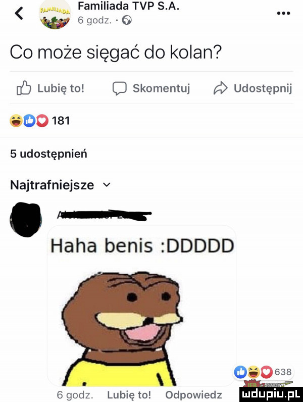 familiada tvp s a. bgodz. co może sięgać do kolan if lubię to skomentuj udostępnij           udostępnień najtrafniejsze v haba betis ddddd          godz. lubiętc odpowiedz
