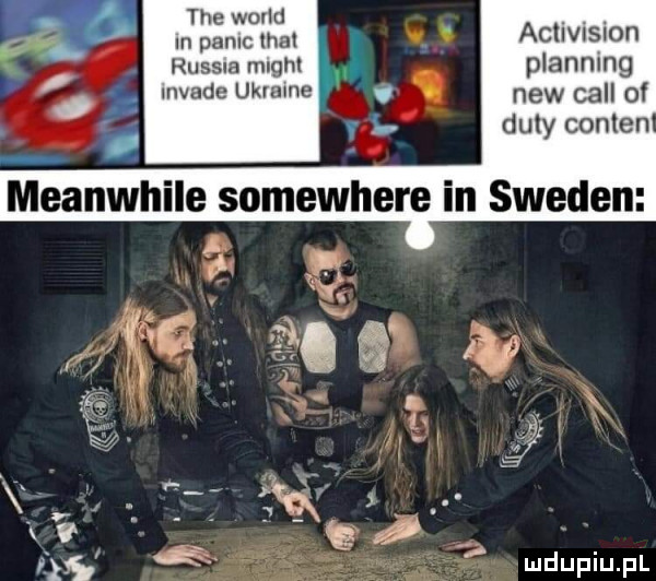 tee wored in ponic ma russ migot invade ukraine activision planking naw cell of daty conten fps   m