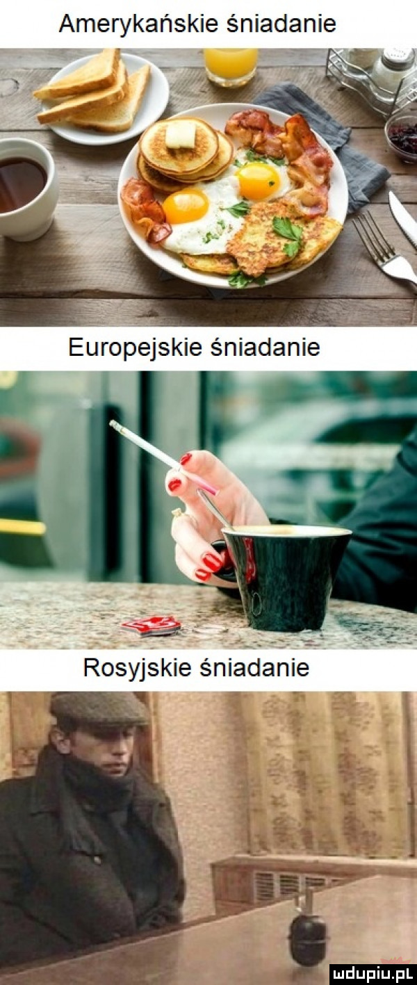 amerykańskie śniadanie ludu iu. l