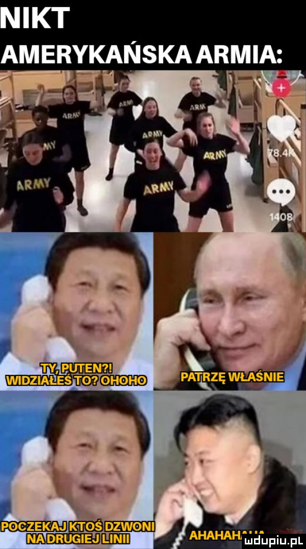 nikt amerykanskaarmia ty paten unnzwfsś t  ohoho patrze władnie a. i pogzekańi ktośe hh dzwon wie kiciej