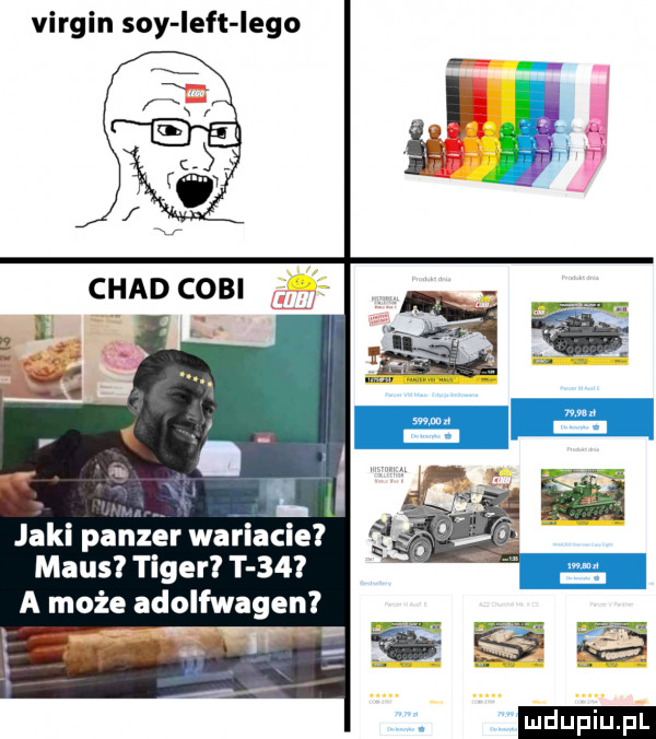 virgin say ieft lego l jaki panzer wariacie mais tiger t     a może adolfwagen ludu iu. l