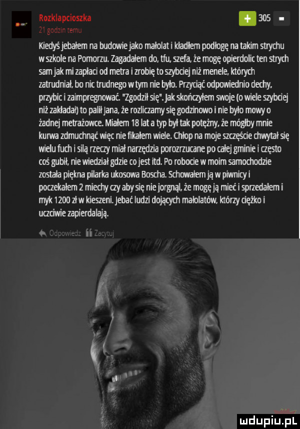 anklapcioszka.     kiedys ebałern na mdmieiako małolaci kładłem posługę na takim sund u wszkołe na pomorzu. zagadałem do tfu gafa. że mogę opievdolit ten sinych sam jak mi zapłaci od metra izmbię to szybciej niż menele. którym zatrudniał b  nic wdnemwtwn nie było. przydać odpowiednio dechy. przybic i zaimpfegnuwać. zgodził się ak skończyłem swoje o wiele szybciej niż zakładał tn paiiłjana. że rozliczamysię godzincmu i nie było mawyo żadnej metrażmvte. miałem    lata typ bydlak potężny że móghy mnie kurwa zdmuchnąć więc niełiiałem wiele. chłop na moje szaęśae mwytał się wielu full i sila may miał narzedzia porozrzucane po całej gminie i netto coś gubił. nie wiedział gdzie co jest m . pu robocie w moim samochodzie zesłała piękna pilarka uknsma basma schowałemją w piwnityi poczekałem   miedłyczyaby się nie jorgiql że mogę ją mieć i sprzedałem i myk      zew kieaeni. jebać ludzi dującymi małolatów laórzy dębku i uda wie zapierdalaiq. uh