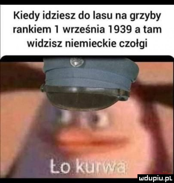 kiedy idziesz do lasu na grzyby rankiem   września      a tam widzisz niemieckie czołgi lo kuma. mdupiu. pl