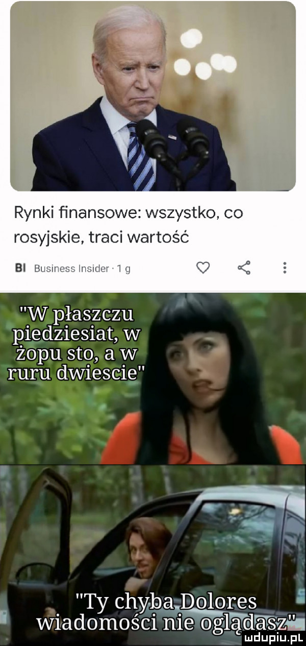 rynki finansowe wszystko co rosyjskie traci wartość bi hnuww ma w płaszczu piedziesiat w żopu sto a w rugu dwiescię ty chyba dolores wiadomości ni e o galą       ng