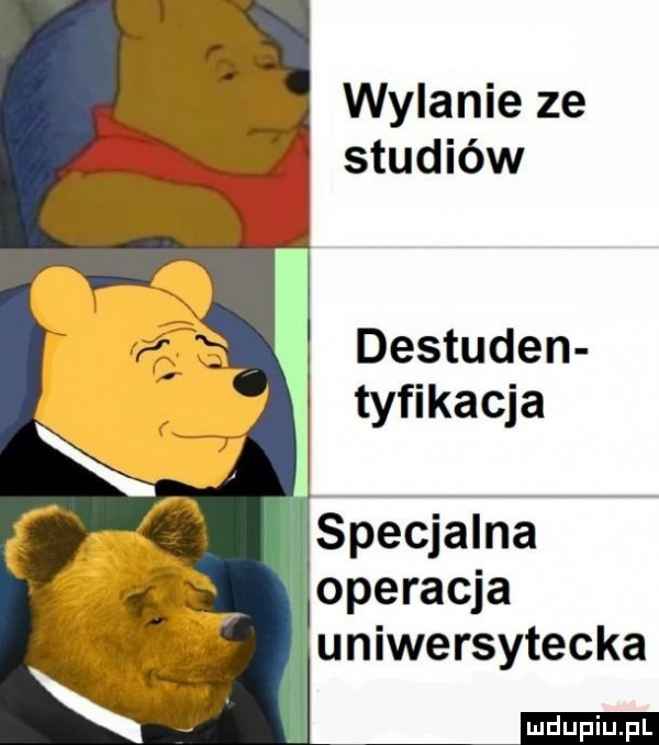 wylanie ze studiów destuden tyfikacja sfełzjalna operacja uniwersytecka