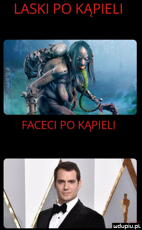 laski po kąpieli