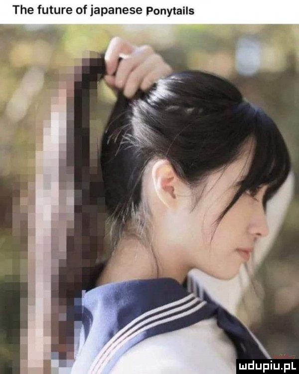 tee future of japanese ponytails