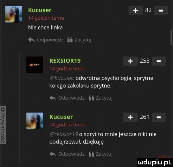 e d  na os-u kucuser    mgodzmtemu nie chce linka odpavwem ii zio nw rexsior          godzin emu kumpel odwrotna psychologia sprytne kolego zakolaku sprytne. odpuwwedz ii awiw kucuser        godzin emu memo    o spryt to mniejeszcze nikt nie podejrzewał dziękuję odpowwdz ii zadym