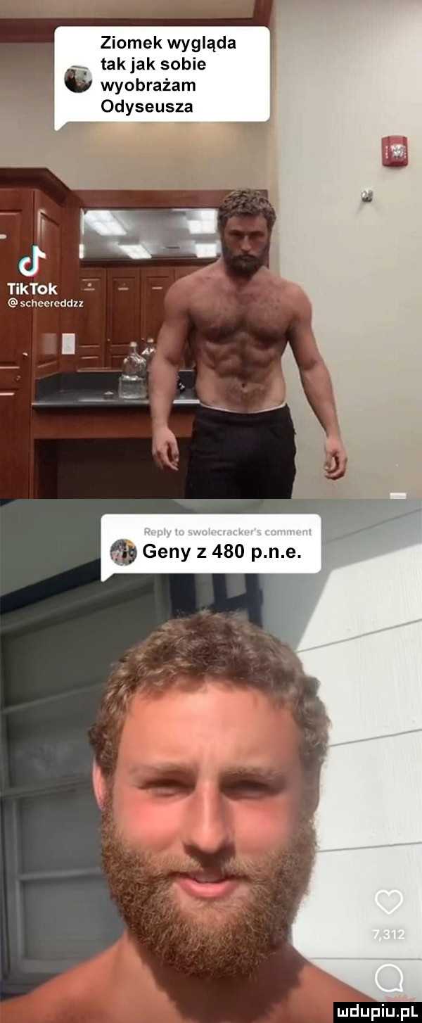 ziomek wygląda takjak sobie u wyobrażam odyseusza tiktok schecrcddlx