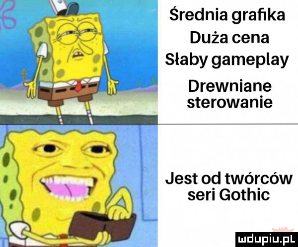 średnia grafika duża cena słaby gameplay drawnian e sterowanie jest od twórców sari gothic ludu iu. l