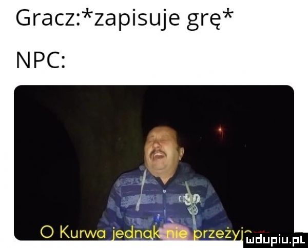 gracz zapisuje grę nbc rzeżva