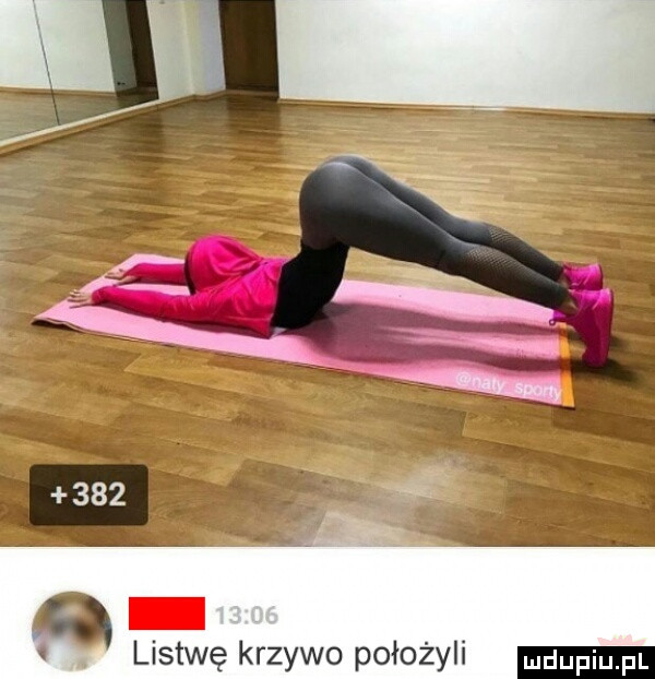 w listwę krzywo położyli dupqul
