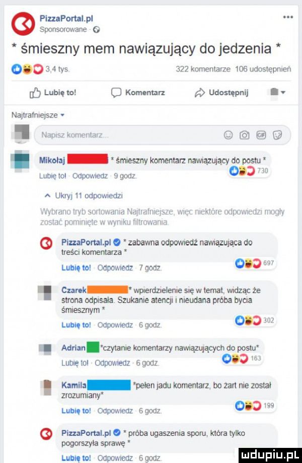 piuqui pł sponsomane   śmieszny mem nawiązujący do jedzenia         rys     komemme as udostepnlen ó lubię in c komentar udostępnij v namafmejsze i mwmwm g. mikołaj śmieszny komemau mnazulacy do pasm   lumetol odpowiedz  godz a o a erem odpovnedu wan. mmm wd mm w wan may aljjmwun n w. www mw plnapoml p. zabawna mma nawnazująca do ueścj komemarza lum. m odpomedz   godz     w   clark wpwerdmełeme się w eda widząc że strona marala szukanie atenqu macana proba bycia śmusznym lum w oapwueaz egadz     w adrian czytanie komentarzy namązqącycn do pasm lome ml oapomeuz   godz a kamila paten jam komentarz. bo zan me został zmulany    luann oupowueoz egadz o o pinapnnalpl. próba ugaszema spotu kłam tylko pogmzyla spławę mm oapowueaz agocz