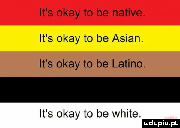 it s okay to be white