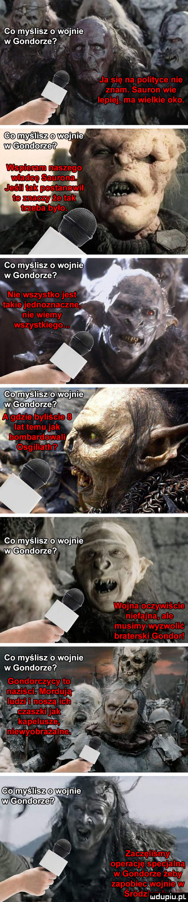 co myślisz o wojnie w gondorze l a co myślisz o wojnie w gondorze