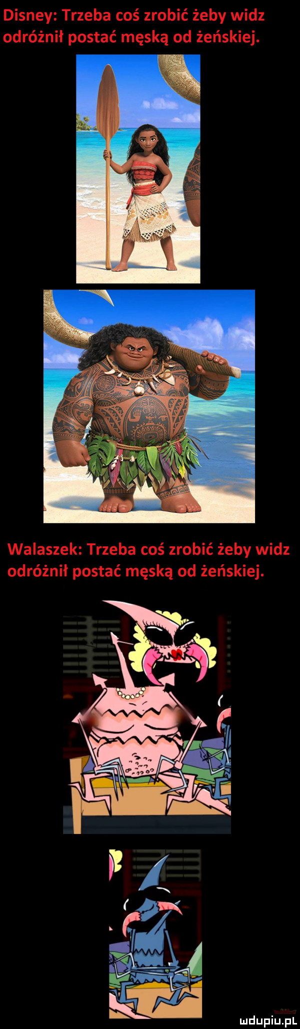 disney trzeba coś zrobić żeby widz odróżnił postać męską od żeńskiej. walaszek trzeba coś zrobić żeby widz odróżnił postać męską od żeńskiej