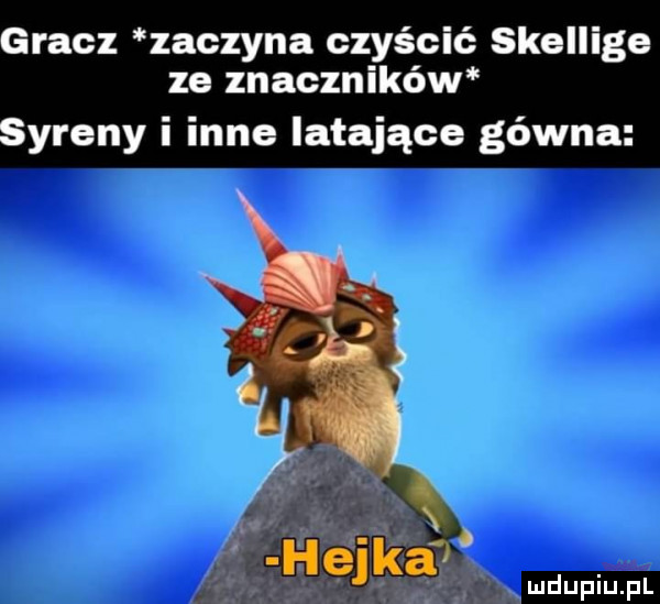 gracz zaczyna czyścić skellige ze znaczników syreny i inne latające gówna
