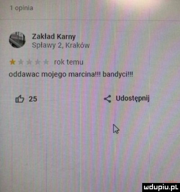 opinia zakład karny spławy  . koko w. mk temu oddawac mojego marcina bandyci    udostępnij i