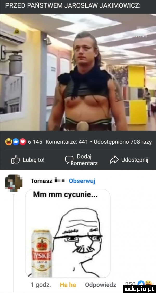 przed panstwem jarosław jakimowicz gul.      komentarze     udoslepmono     razy. dodaj   ﬂ lublęto o entarz udostępnu a tomaszi i obserwuj mm mm cywunie